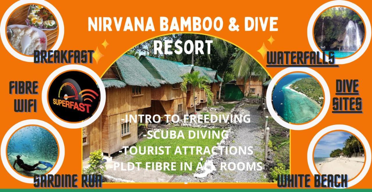 Nirvana Bamboo&Dive resort Moalboal Exterior foto